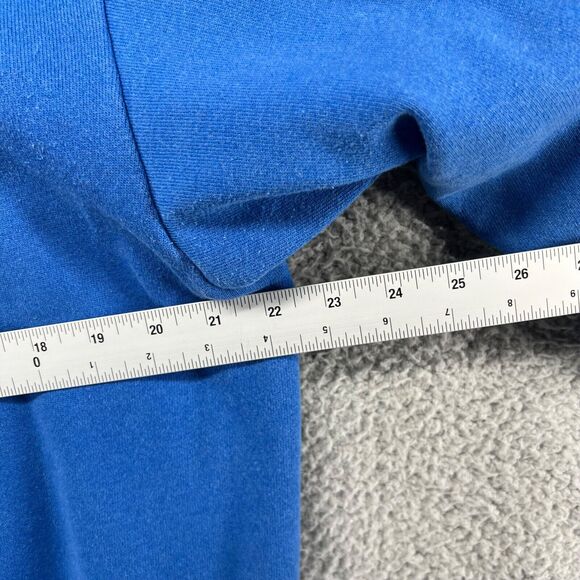 Vintage Las Vegas Sweatshirt Mens Extra Large Blue Black Zip Hoodie Spellout 90s - Picture 13 of 16